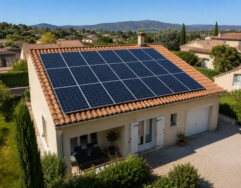 Prime à l'autoconsommation panneaux solaires Le Lavandou — aide financière de l'État